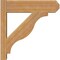 Ekena Millwork Funston Rough Sawn Craftsman Outlooker, Western Red Cedar, 6"W x 20"D x 20"H OUT06X20X20FST04RWR - alternate 3